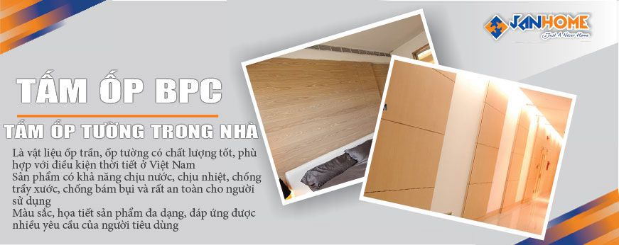 tấm ốp BPC - Bamboo Plastic Composite